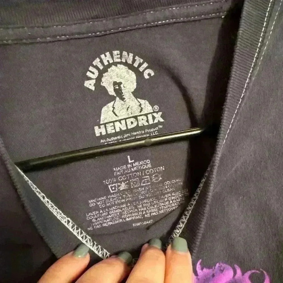 Jimmie Hendrix Colorful T-Shirt Woman’s Size Large - Picture 3 of 3